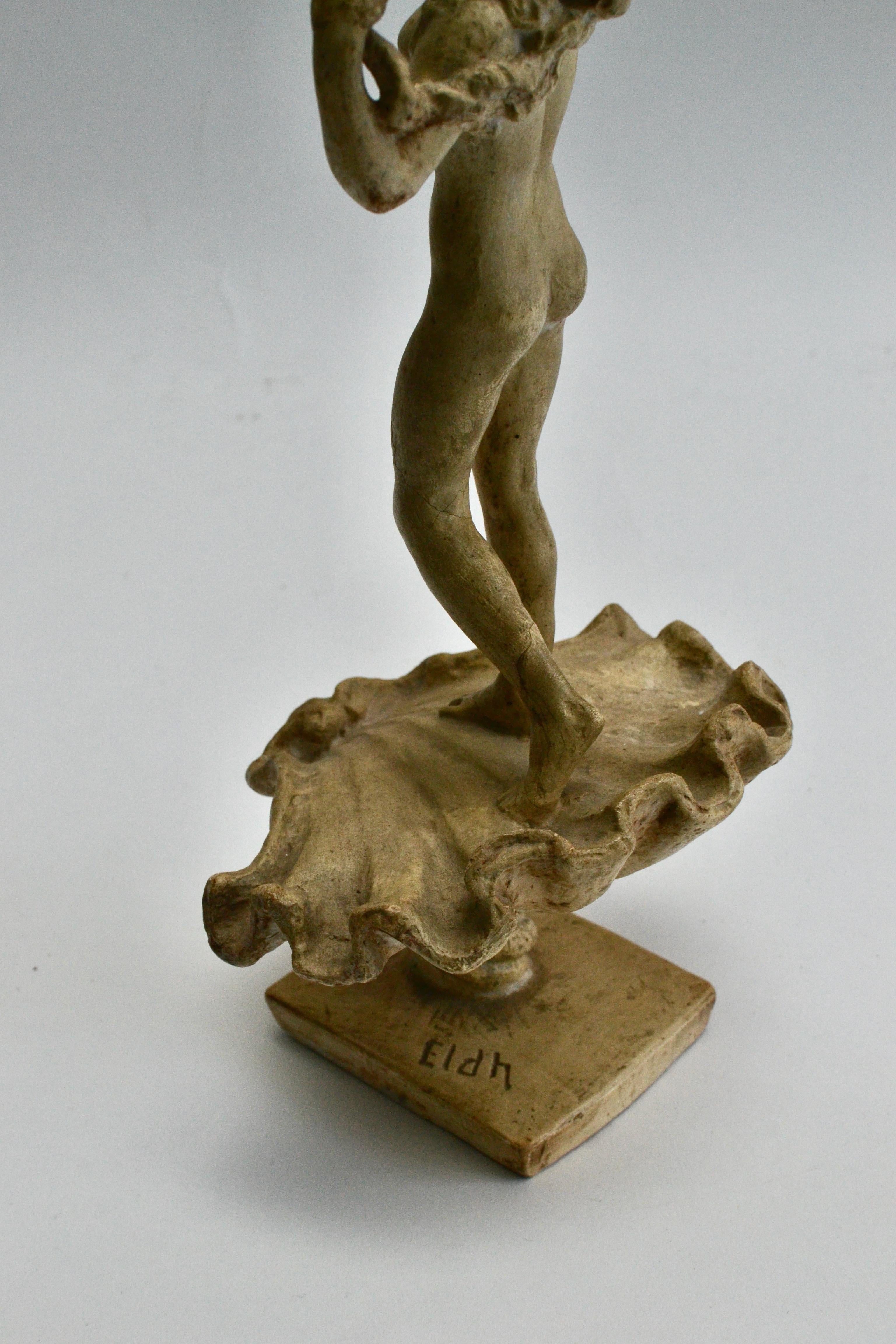 Sculpture of Venus by Carl Eldh, plaster, c.1930 4