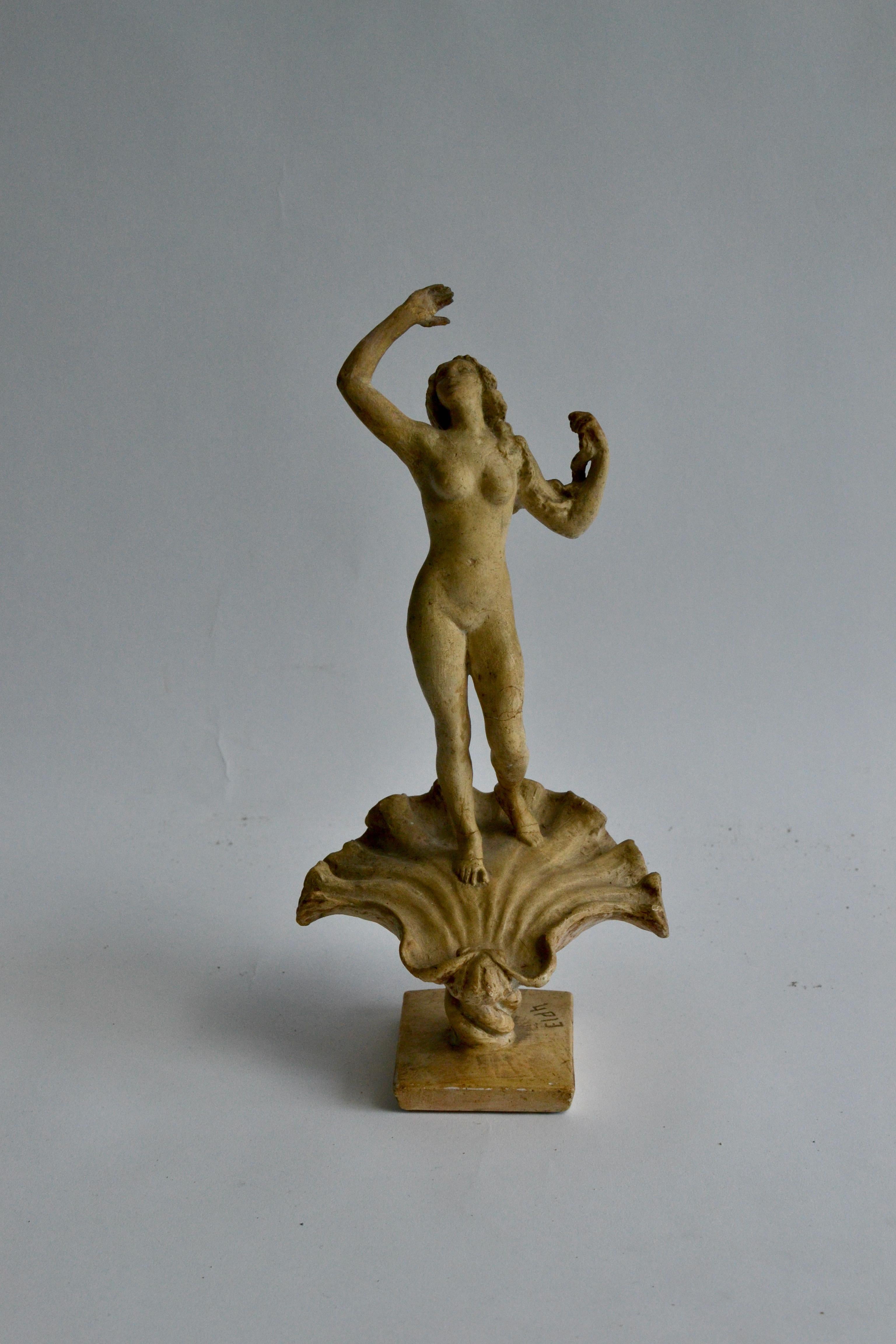 Sculpture of Venus by Carl Eldh, plaster, c.1930 7