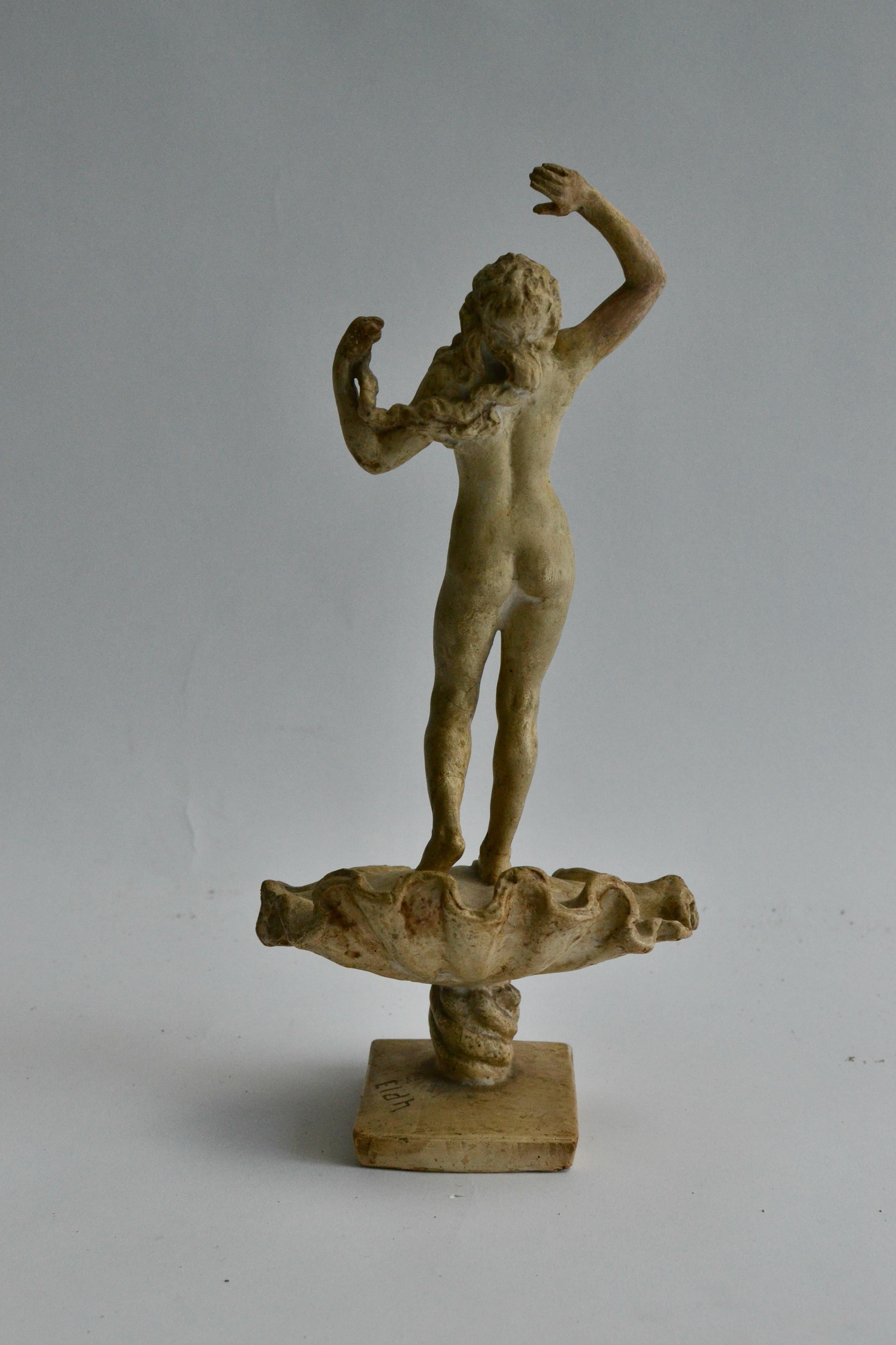 Sculpture of Venus by Carl Eldh, plaster, c.1930 In Good Condition In Stockholm, SE