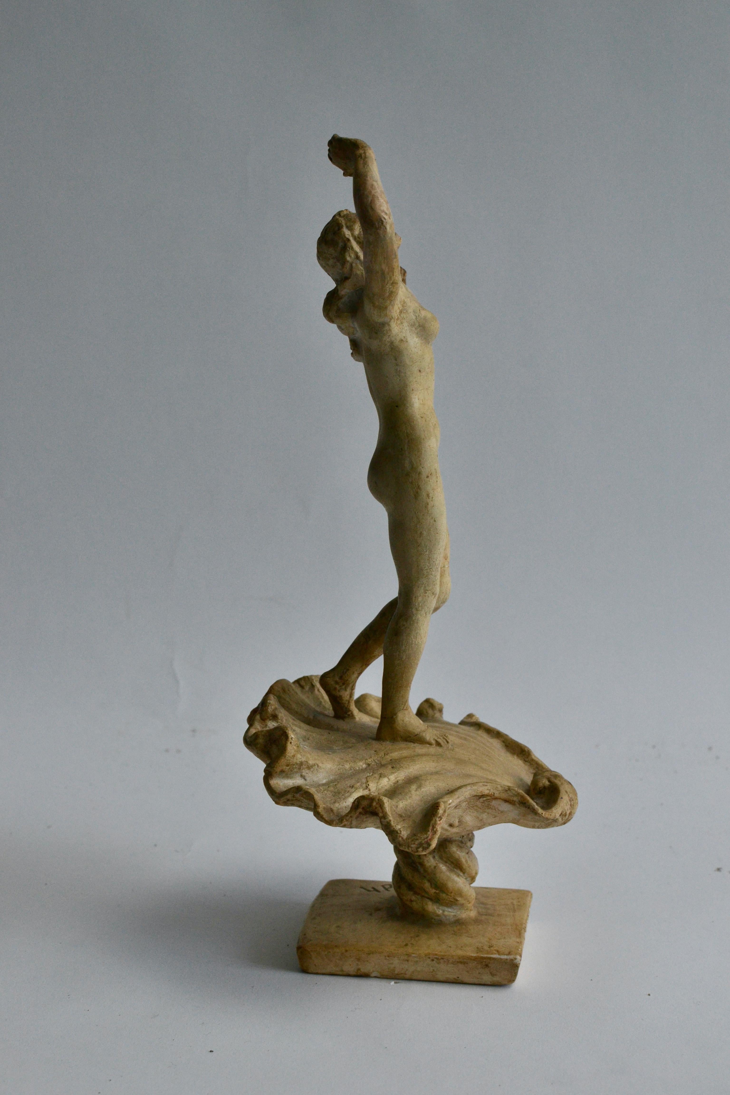 Plaster Sculpture of Venus by Carl Eldh, plaster, c.1930