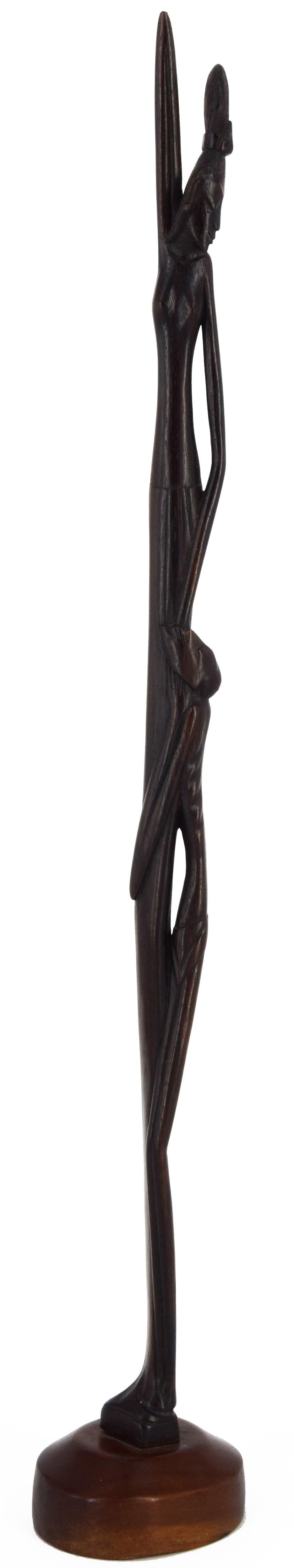 Indonesian Sculpture of Woman from Bali For Sale