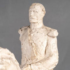 Sculpture, Original Plaster for the Monument of Maréchal Foch by Robert Wlerick.