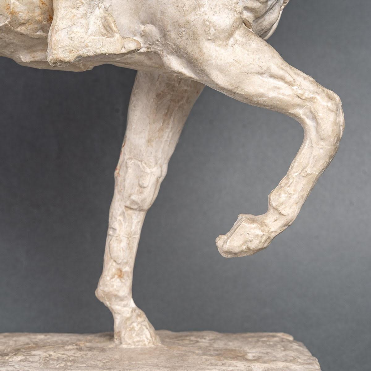 Sculpture, Original Plaster for the Monument of Maréchal Foch by Robert Wlerick. For Sale 2