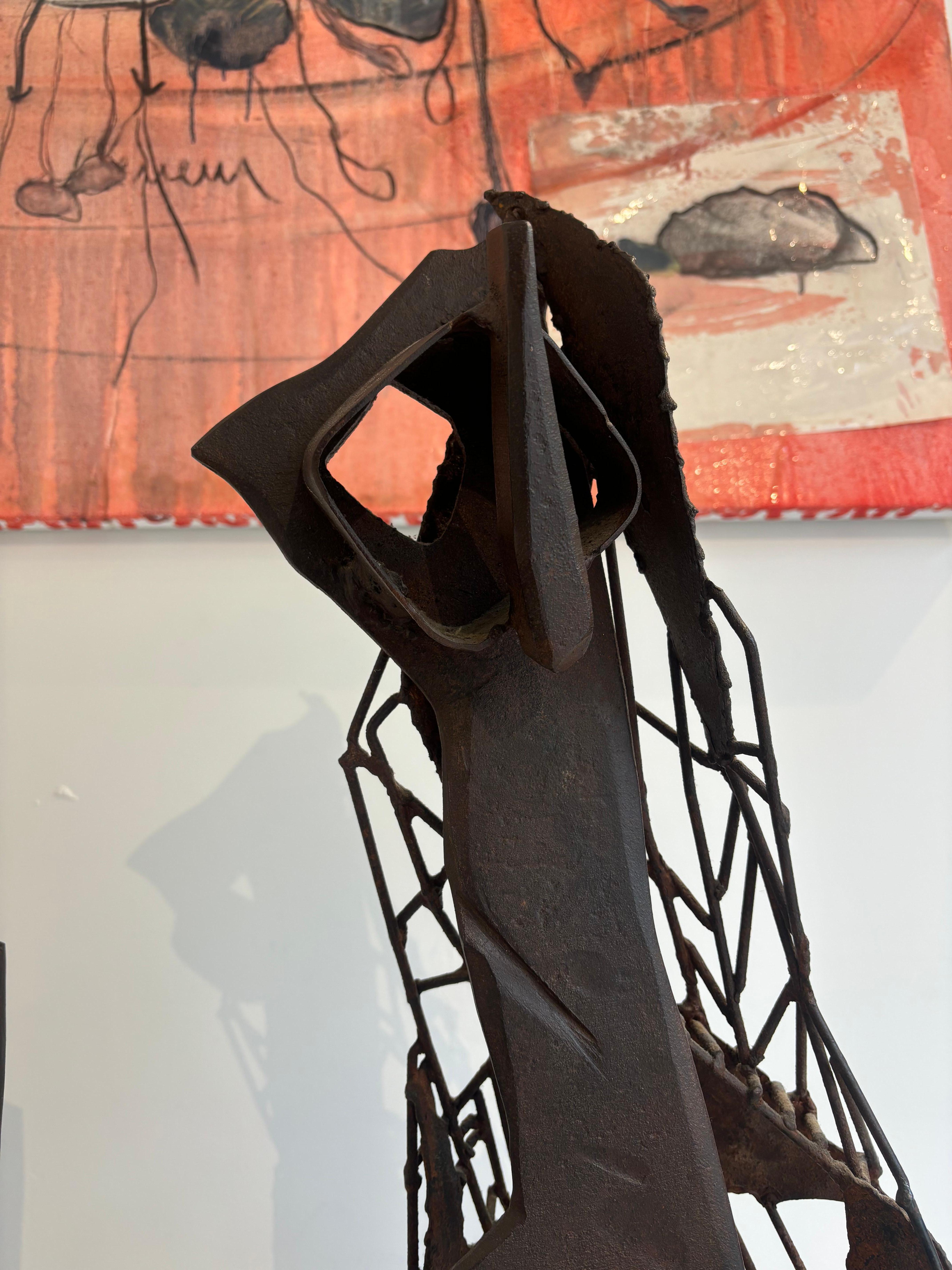 Scultura par Sido and François Thevenin, firmata, pezzo unico In condizioni buone in vendita a SAINT-OUEN-SUR-SEINE, FR