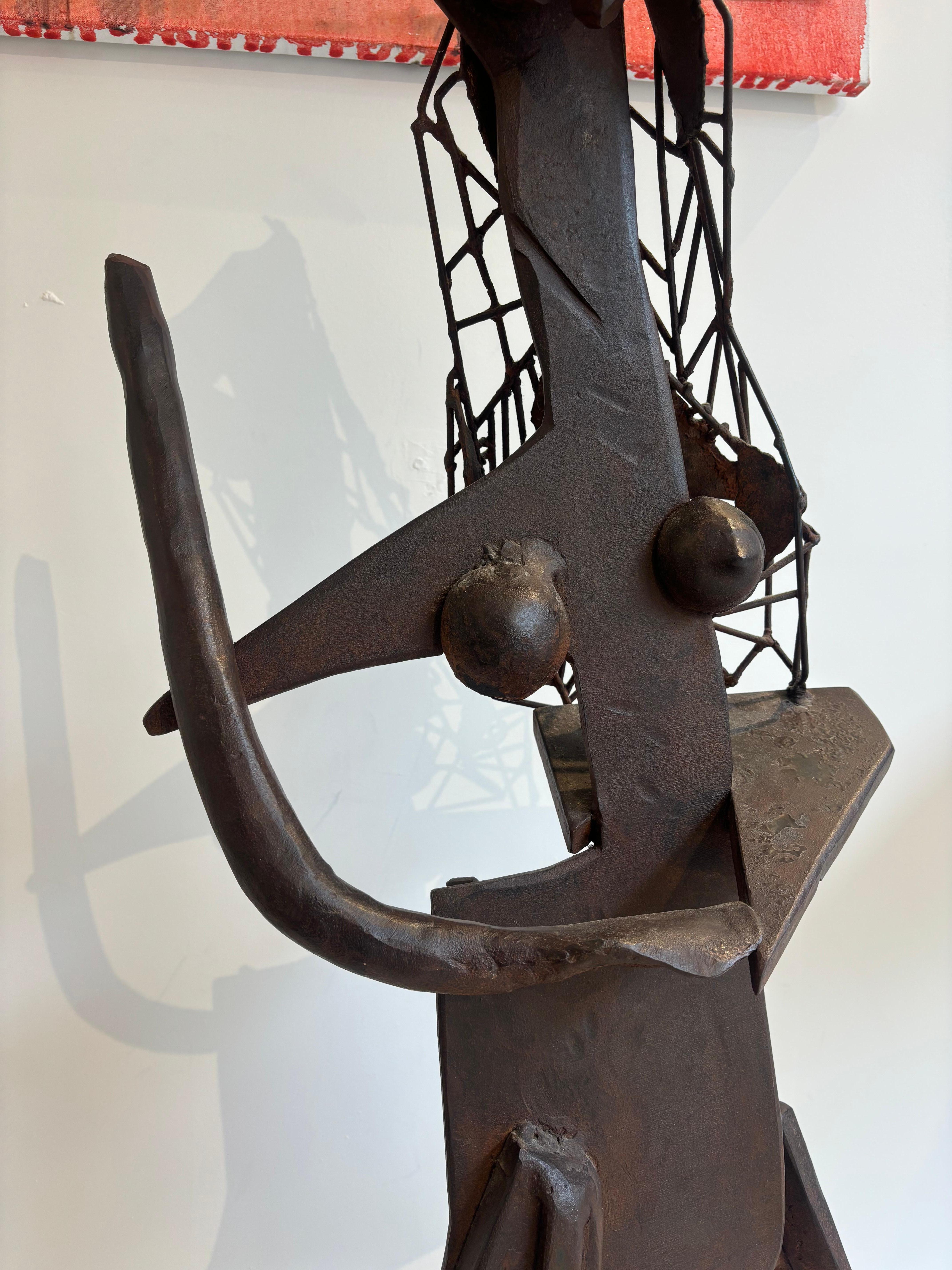 Fine XX secolo Scultura par Sido and François Thevenin, firmata, pezzo unico in vendita