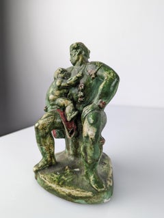 Sculpture Paternité by Manolo Hugué, 1940