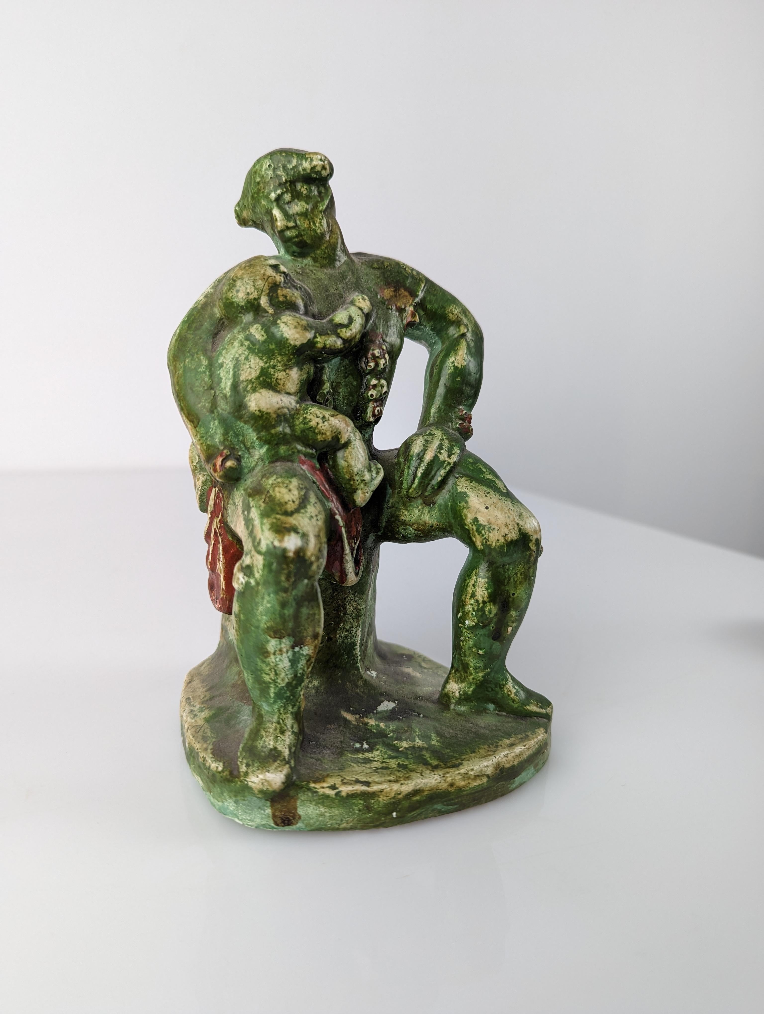 Européen Sculpture Paternité de Manolo Hugué 1940 en vente