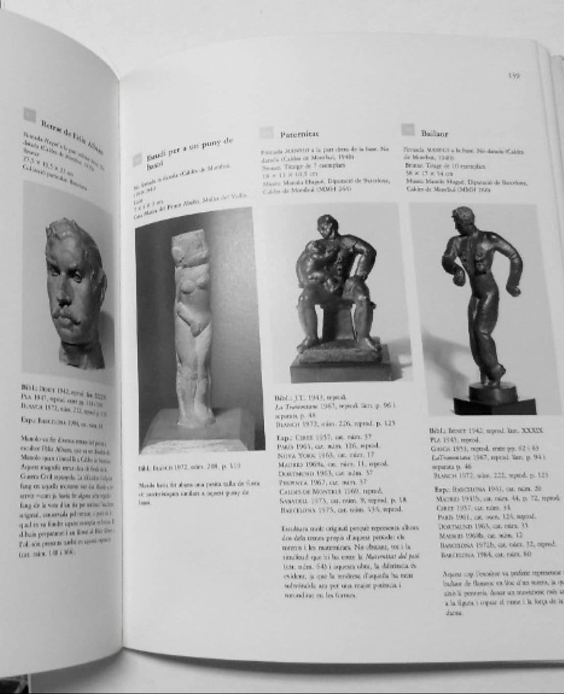 Sculpture Paternité de Manolo Hugué 1940 État moyen - En vente à Benalmadena, ES