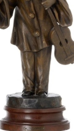 Sculpture - Petit Pierrot - Aristide de Ranieri (signed)