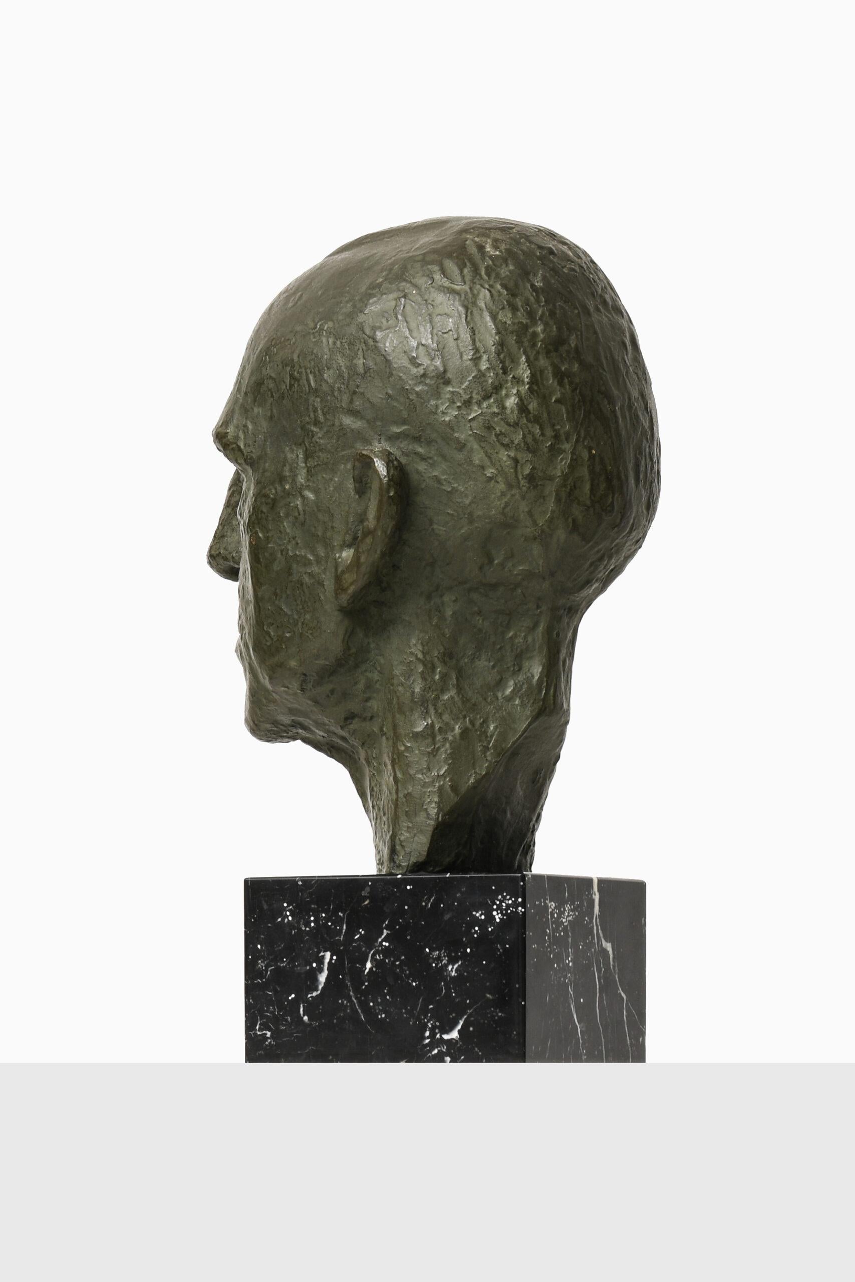 Sculpture du général Harald Petri représentant un général Bon état - En vente à Limhamn, Skåne län