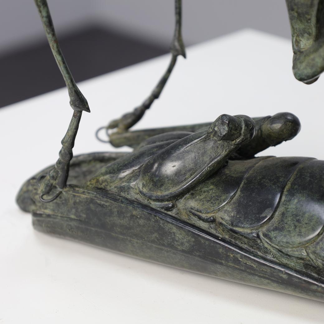 Bronzo Scultura Mantide religiosa - Sonata nuziale di Anne Shingleton 1995 in vendita