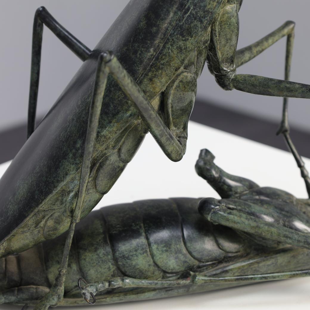 Scultura Mantide religiosa - Sonata nuziale di Anne Shingleton 1995 in vendita 1