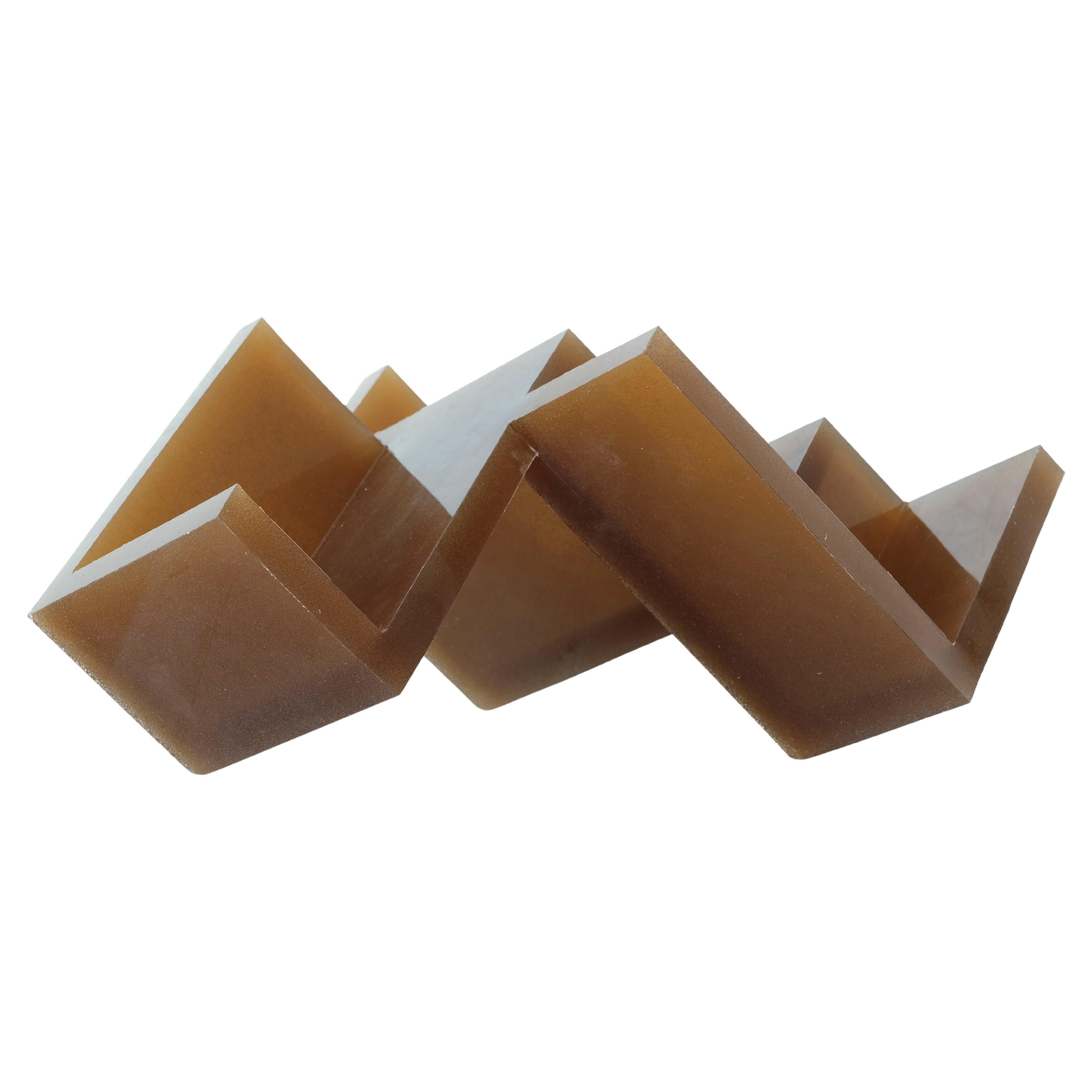 Sculpture Rubber Resin Contemporary Handcrafted Formworks #4 by Manolo Menéndez