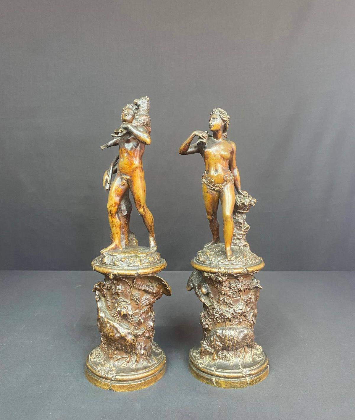 Sculpture Set - Bronze - P. Lepautre - France - XVIII Th 3