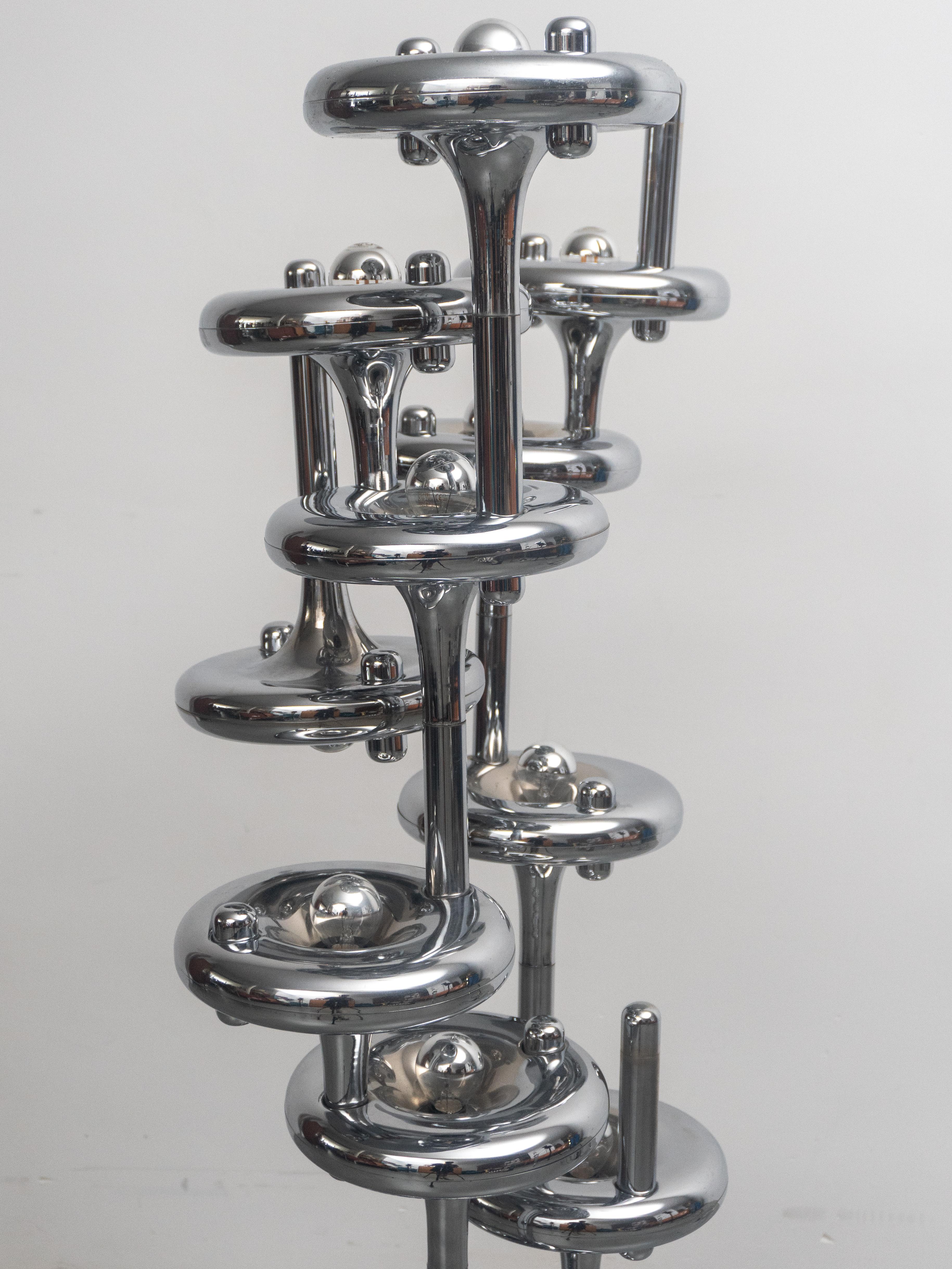 Set di due lampade da terra modulari NO AGE del 1960, Made in Germany in vendita 8