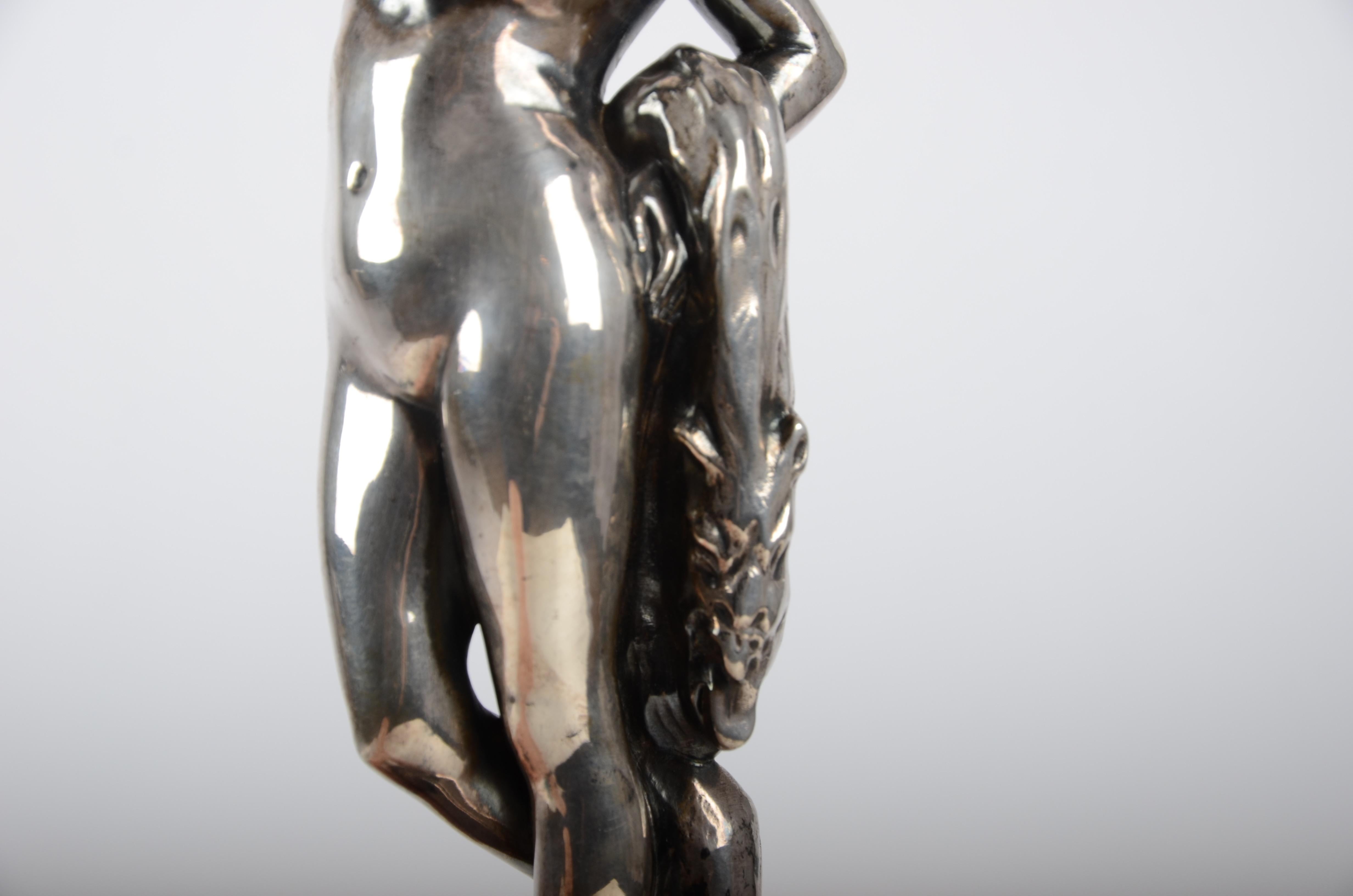 Sculpture, Silver, Italy, 1930s 6