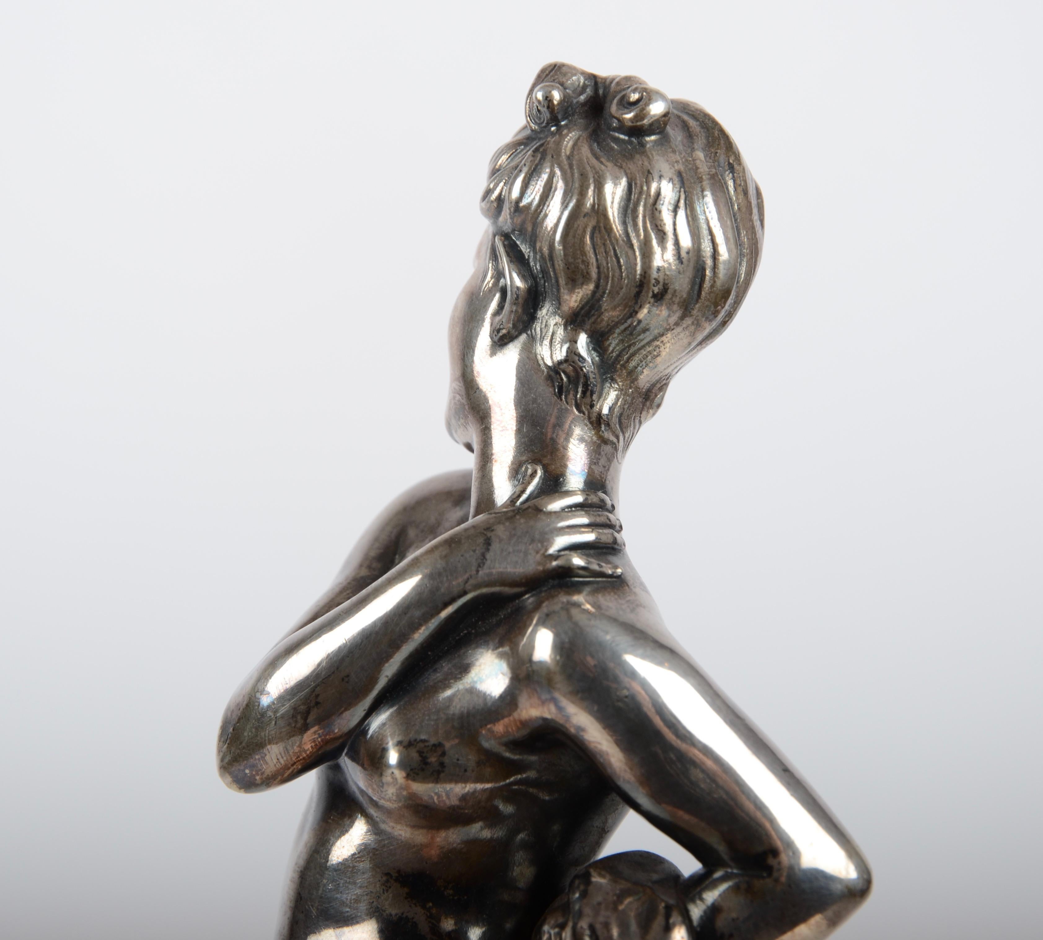 Sculpture, Silver, Italy, 1930s 3