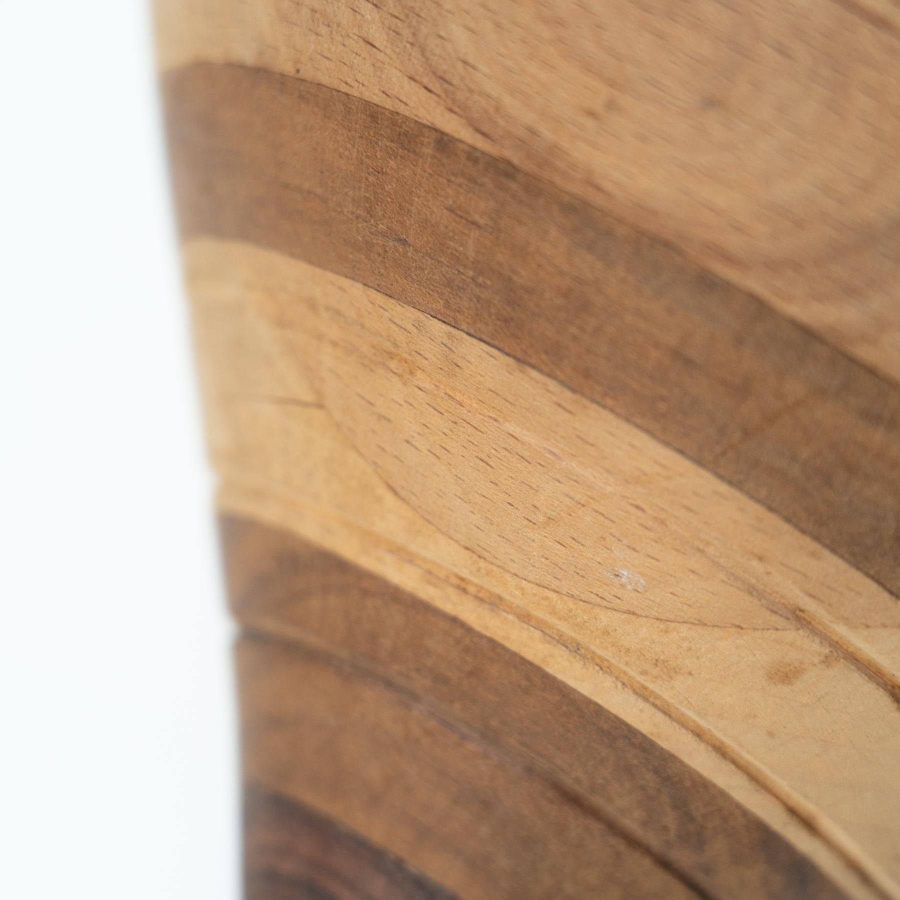 Escultura Trompo En Madera, circa 1990 en venta 9