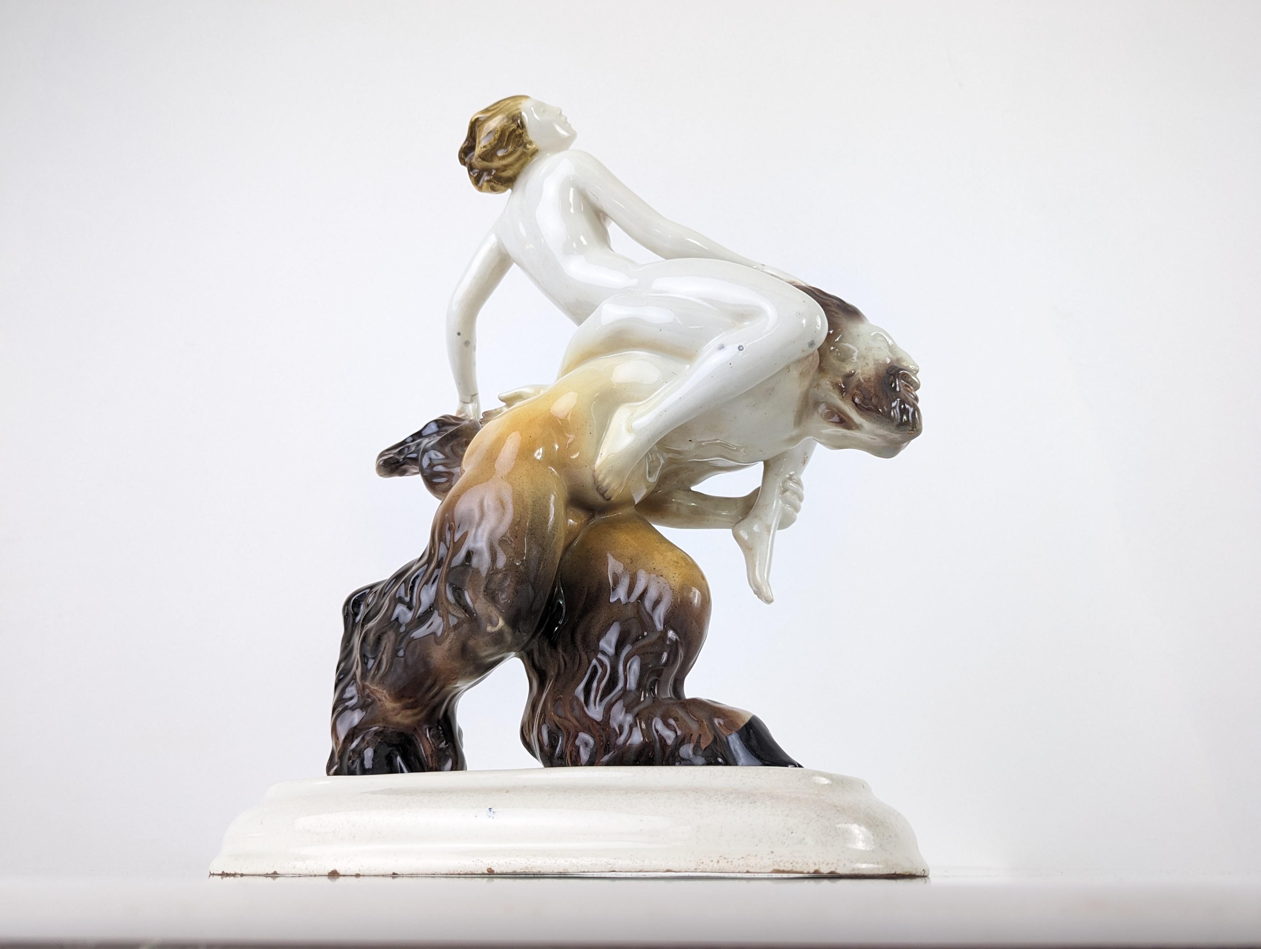 Sculpture « Spirit of Spring » de Friedrich Heuler des années 1920 en vente 10
