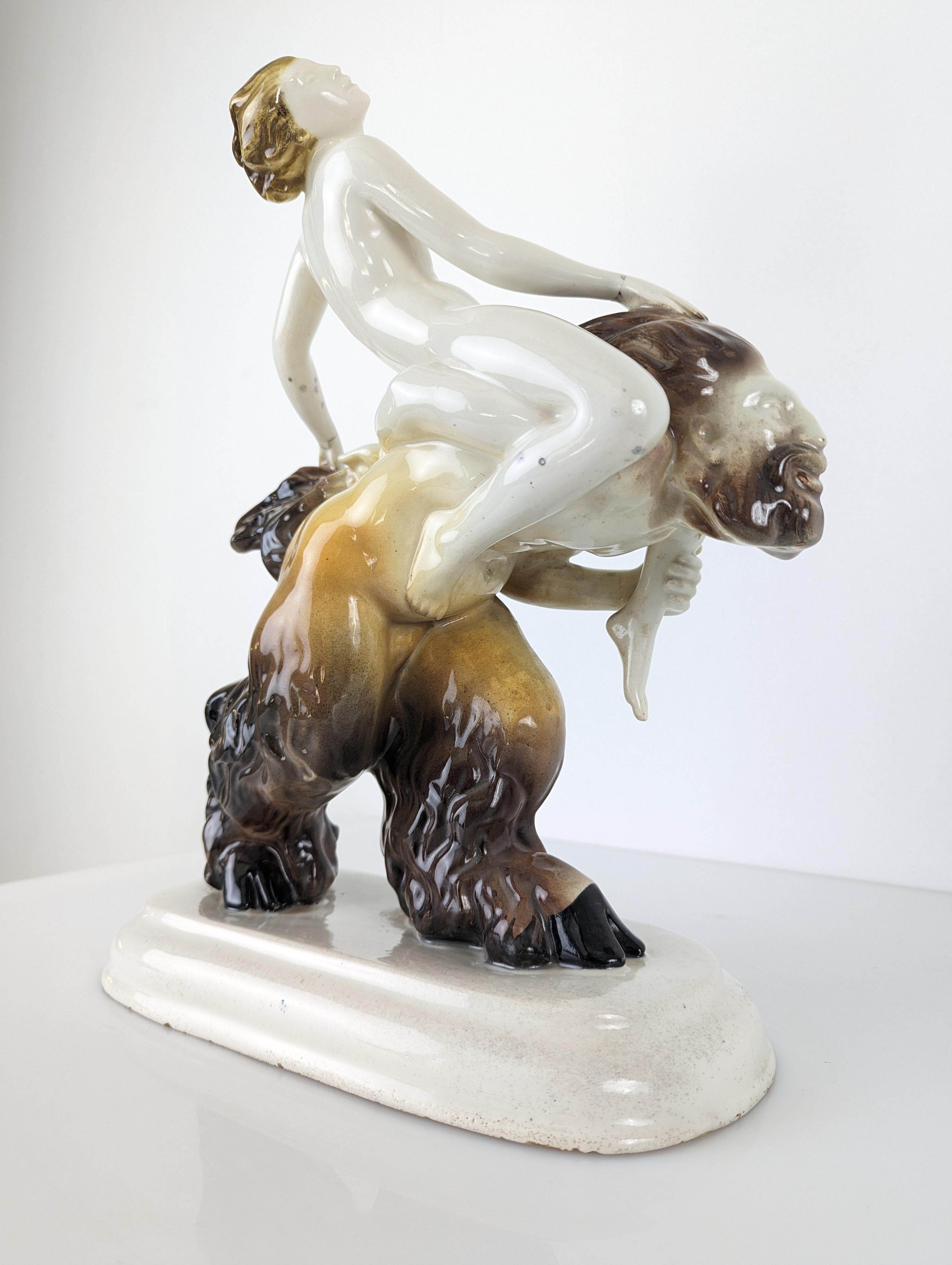 Sculpture « Spirit of Spring » de Friedrich Heuler des années 1920 État moyen - En vente à Benalmadena, ES