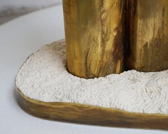 Sculpture Stem Floor Light, Signed by Pia Chevalier