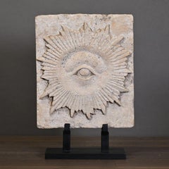 Sculpture, Stone Sculpture Representing the Eye of Providence.