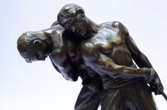 Sculpture "Strength" by Henri Louis Levasseur