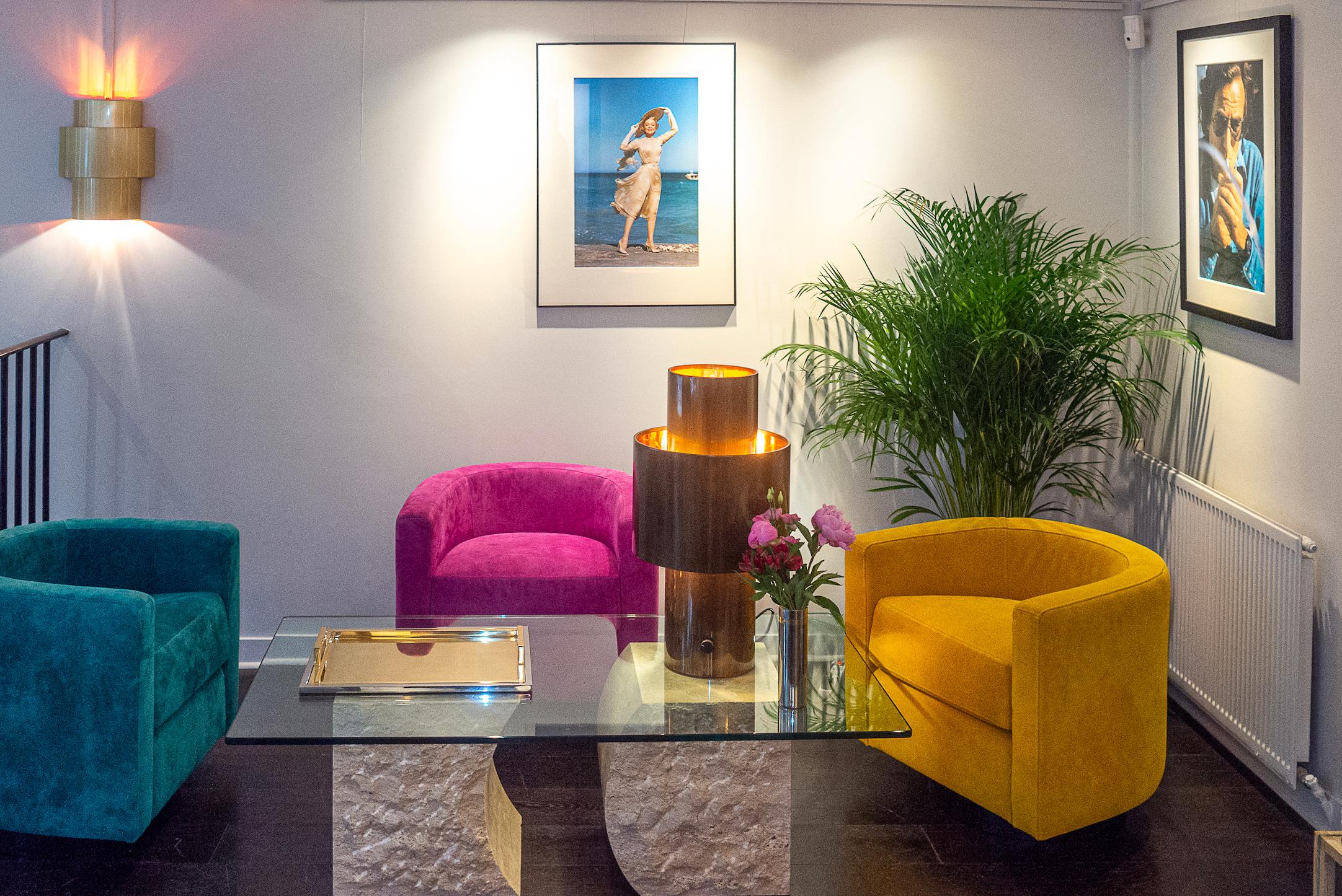 italien Table sculptée Willy Rizzo en vente