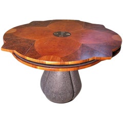 Vintage Sculpture Table, Italian Design Basilisco 1, Single Copy, 1970