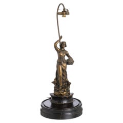 Skulptur – Tischlampe
