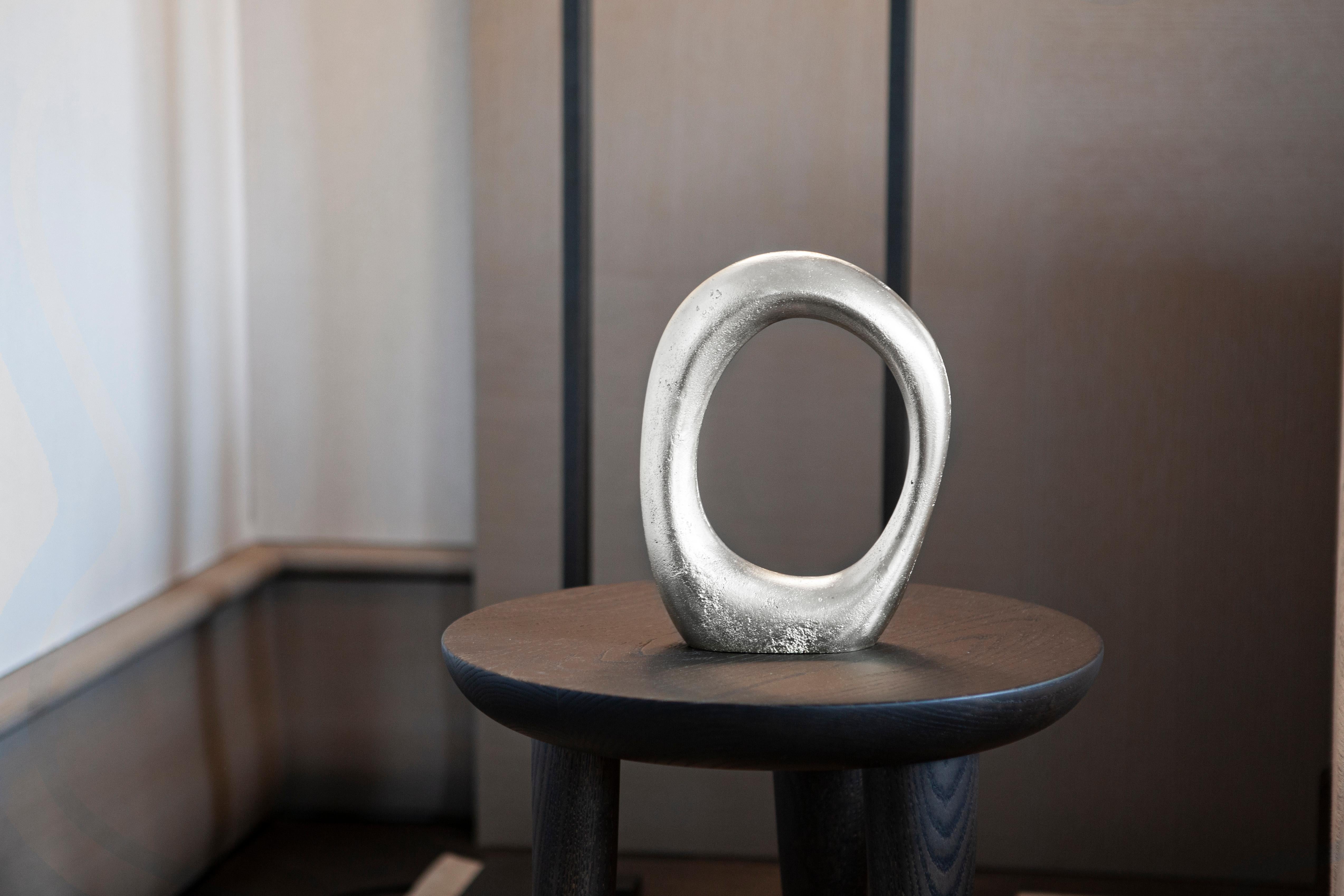 Sculpture – Unique Textured Aluminium Artistic Design by Unsim In New Condition For Sale In Warszawa, PL