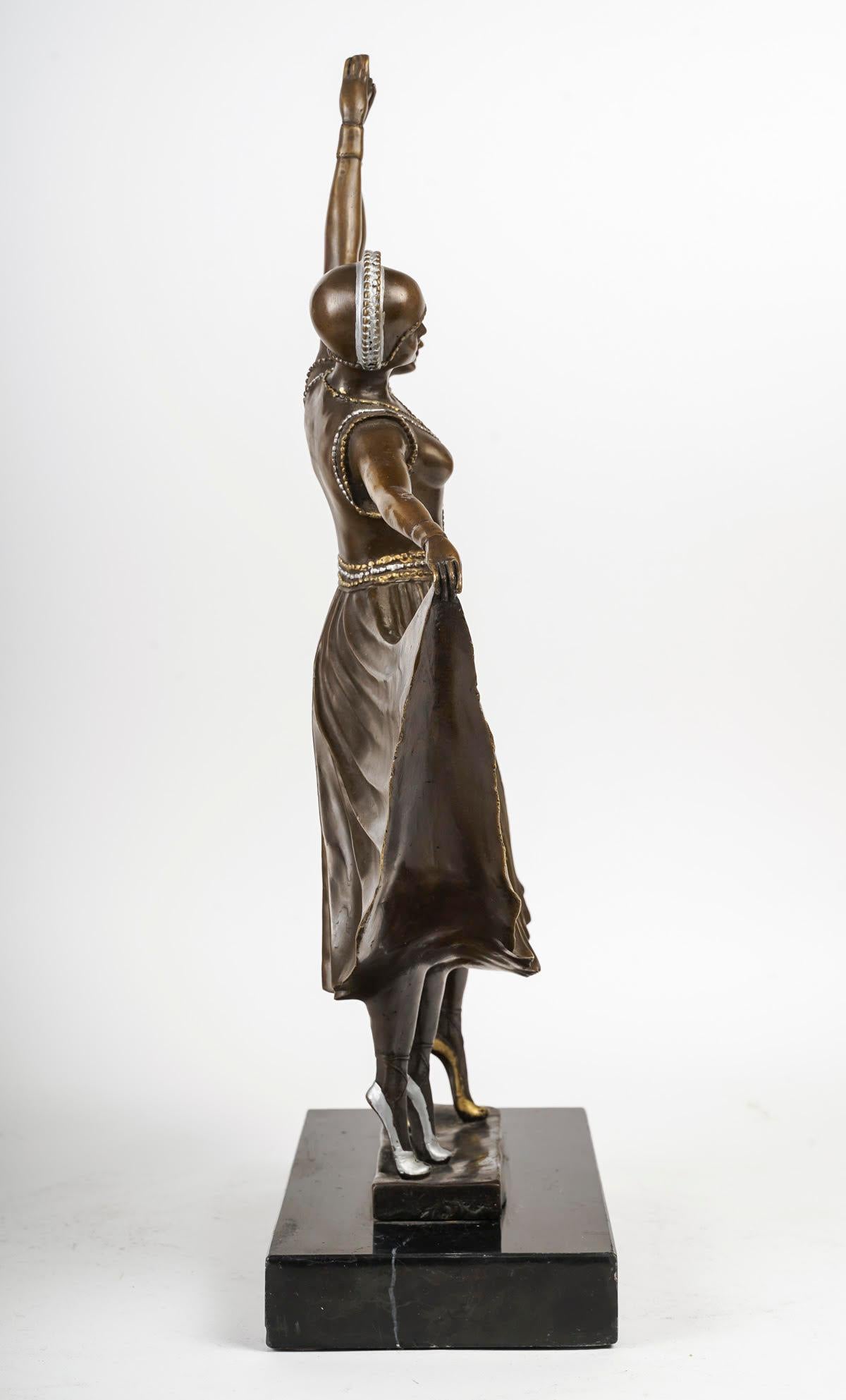 Sculpture, les danseurs du style Art déco, 20e siècle. en vente 1
