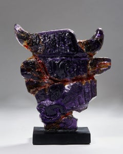 Skulptur:: "Tjurhuvud":: entworfen von Edvin Öhrström:: Schweden:: 1952