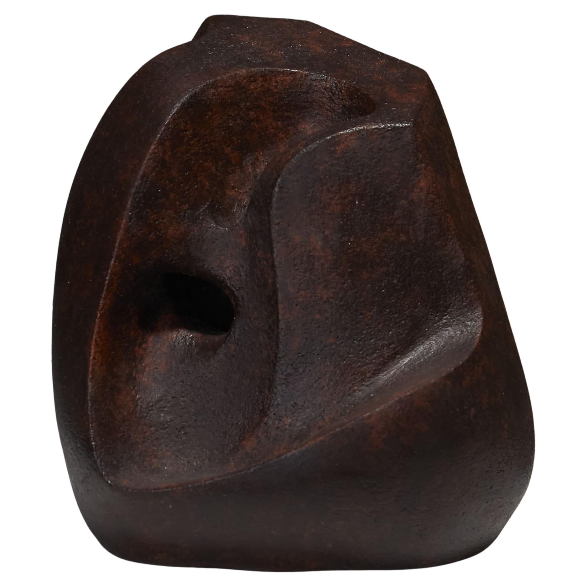 Scultura da posizionare "Braises" in gres