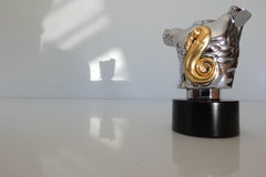 Sculpture Torso Roca de Miguel Berrocal, livre et certificat 1991