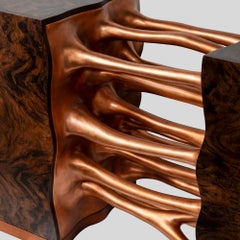 Sculpture Venom Sideboard by MainGUILTY - Fabriqué à la main avec des racines de noyer de première qualité