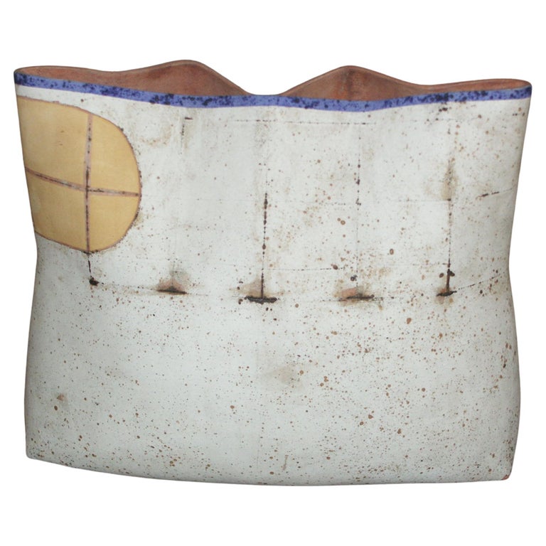 Sculpture Vessel Regina Heinz Sunrise Pottery For Sale at 1stDibs