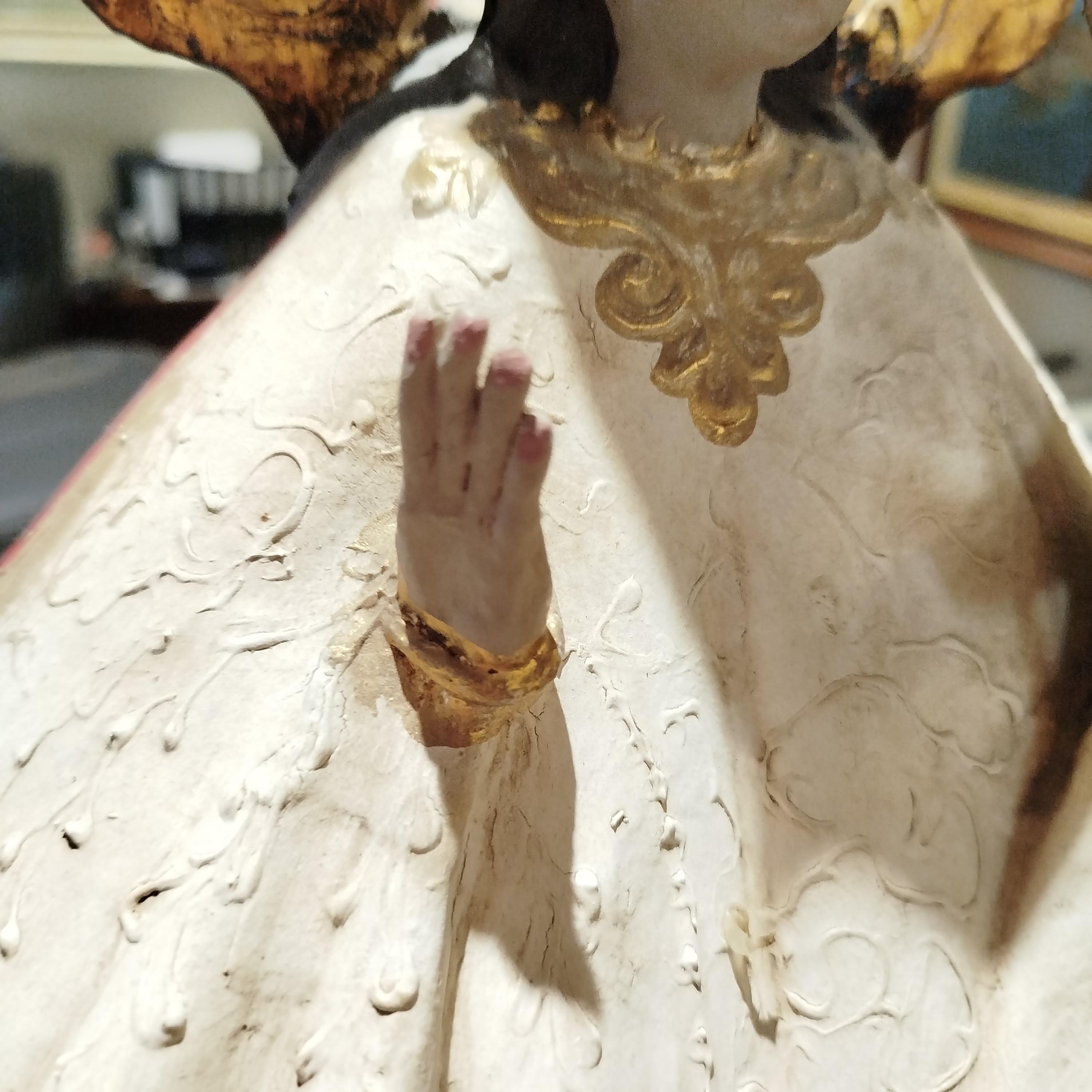 Escultura - Virgen De Talpa (78 Cm - 31 Pulgadas) en Bueno estado para la venta en Porto, PT