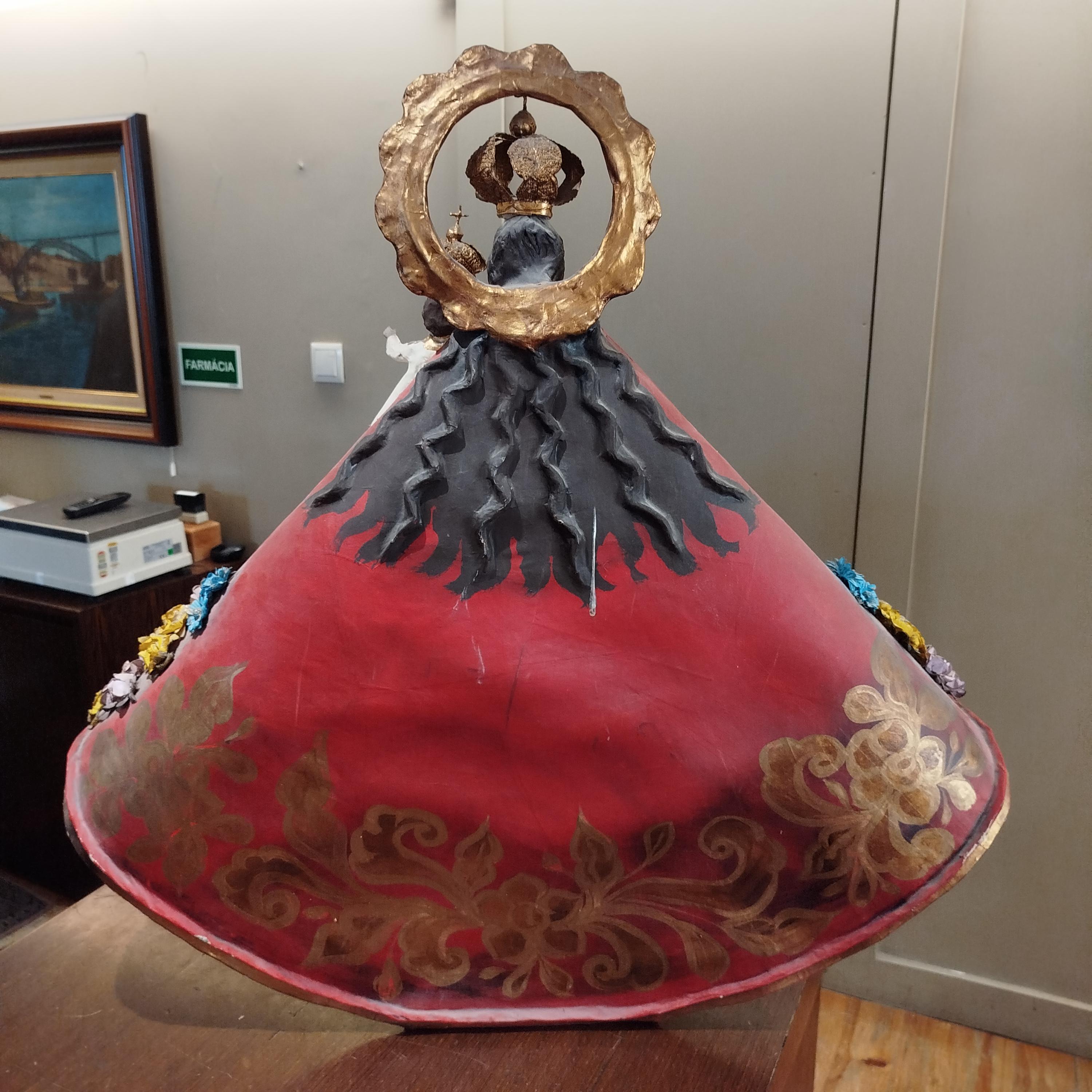 Escultura - Virgen De Talpa (78 Cm - 31 Pulgadas) Metal en venta