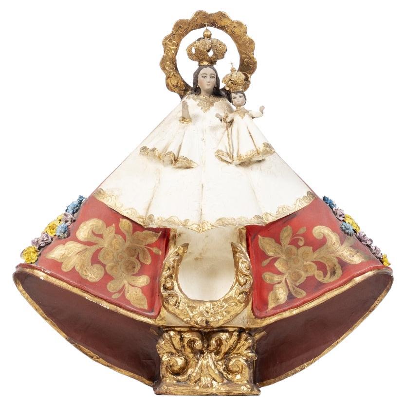 Sculpture - Virgen De Talpa (78 Cm - 31 Inches)