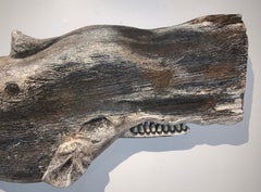 Sculpture Whale Plaque Signed Randy Kolhoff