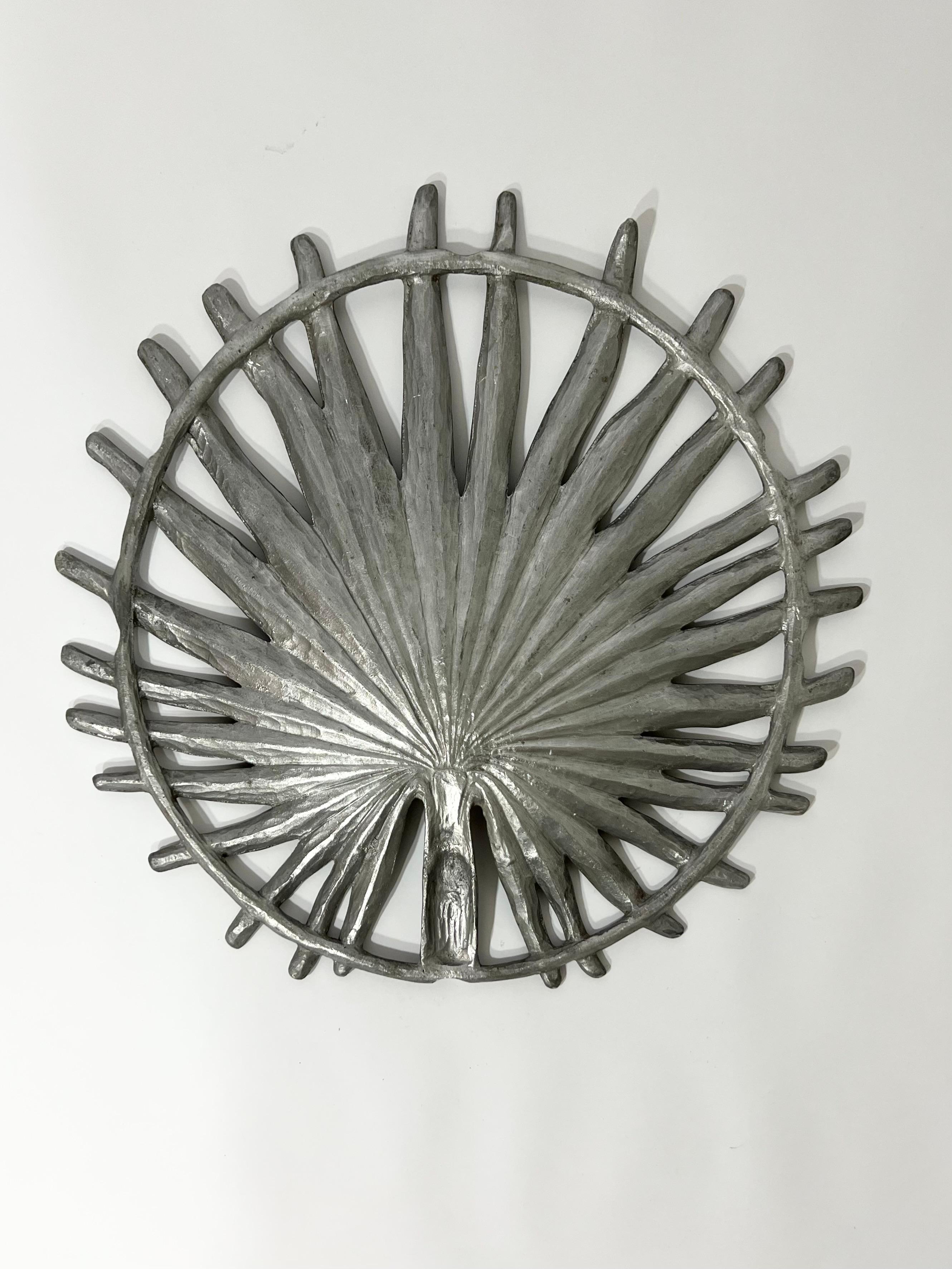 Cast Sculpture zoomorphe en fonte, France, années 1970
