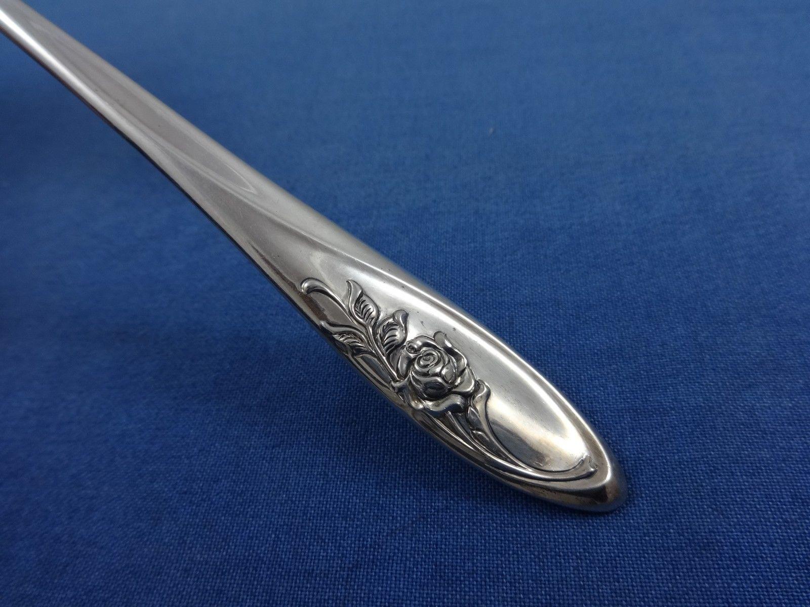 20th Century Sculptured Rose by Towle Sterling Silver Flatware Set For 12 Service 65 Pieces For Sale