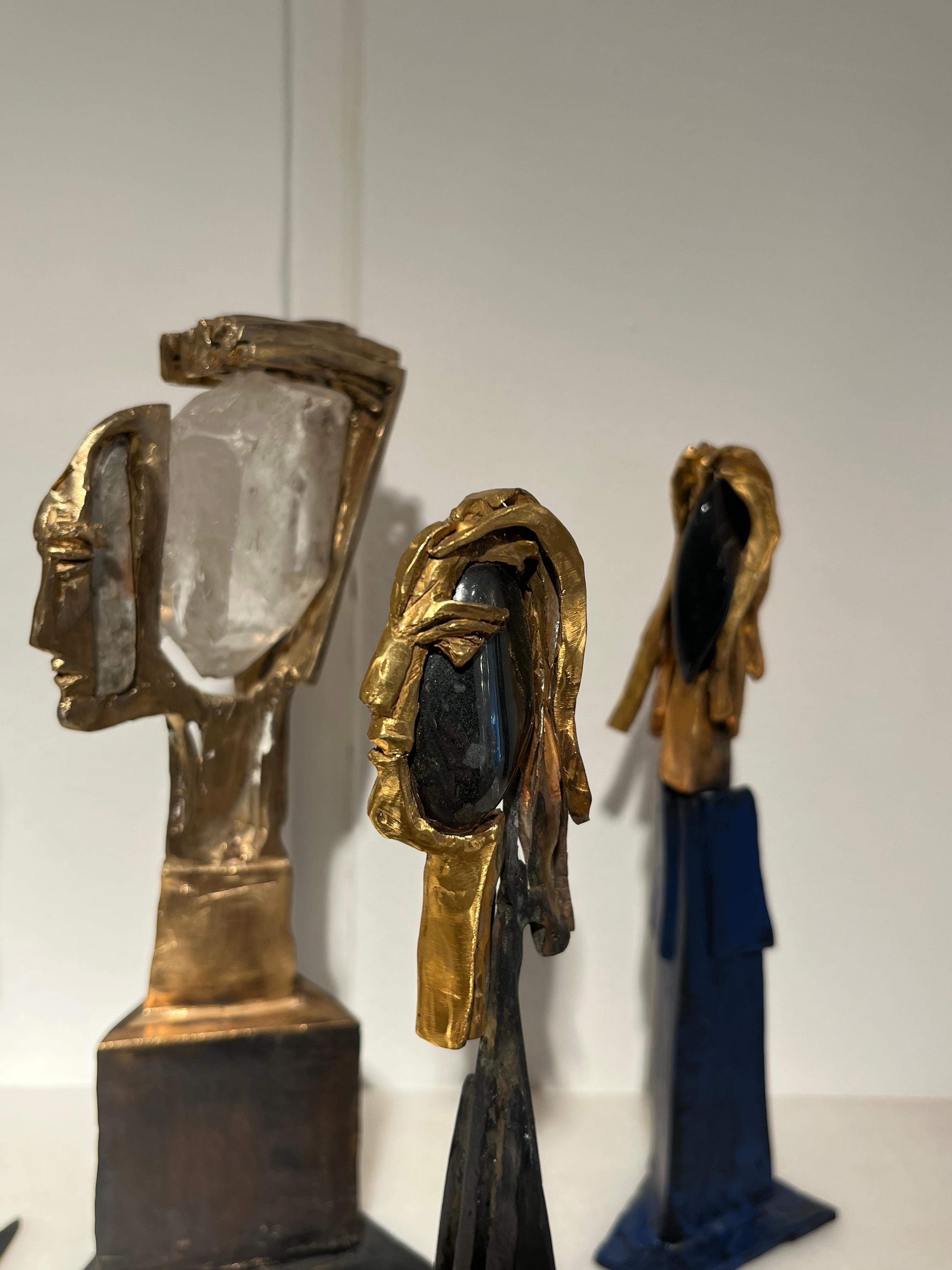 Late 20th Century Sculptures by Anna Stein For Sale
