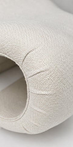 “Scultura 190” Lounge Chair and Ottoman by Vittorio Introini for Saporiti Italia