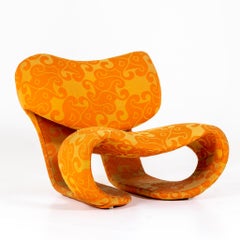 Scultura 190 Lounge Chair by Vittorio Introini for Saporiti