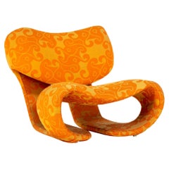 Scultura 190 Lounge Chair di Vittorio Introini per Saporiti