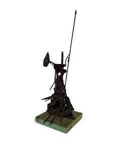 Brutalist "Don Quixote" Sculpture in Copper - A Mid-Century Design Icon