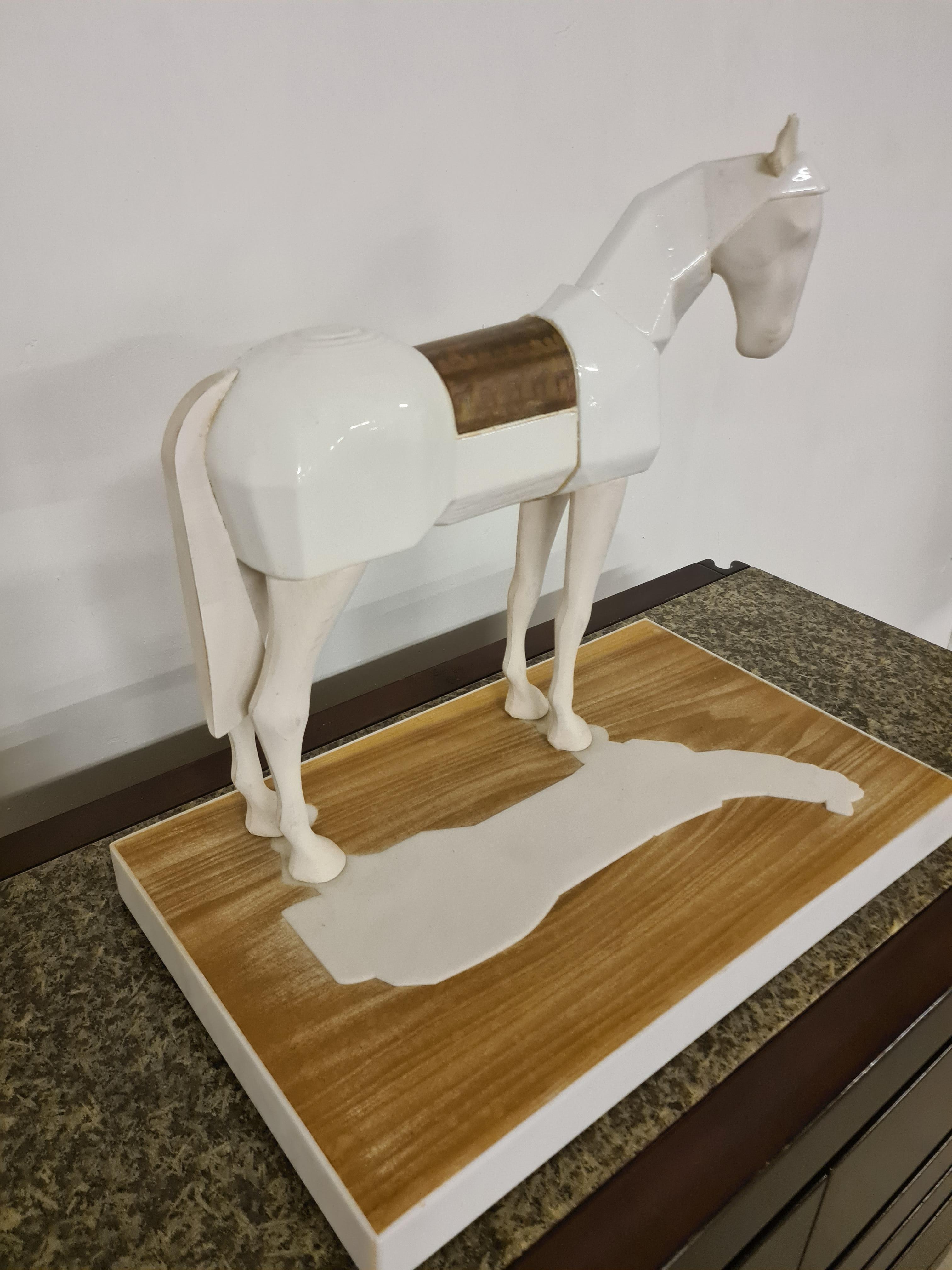 Contemporain Sculpture de cheval Danilo Bozzetto en vente
