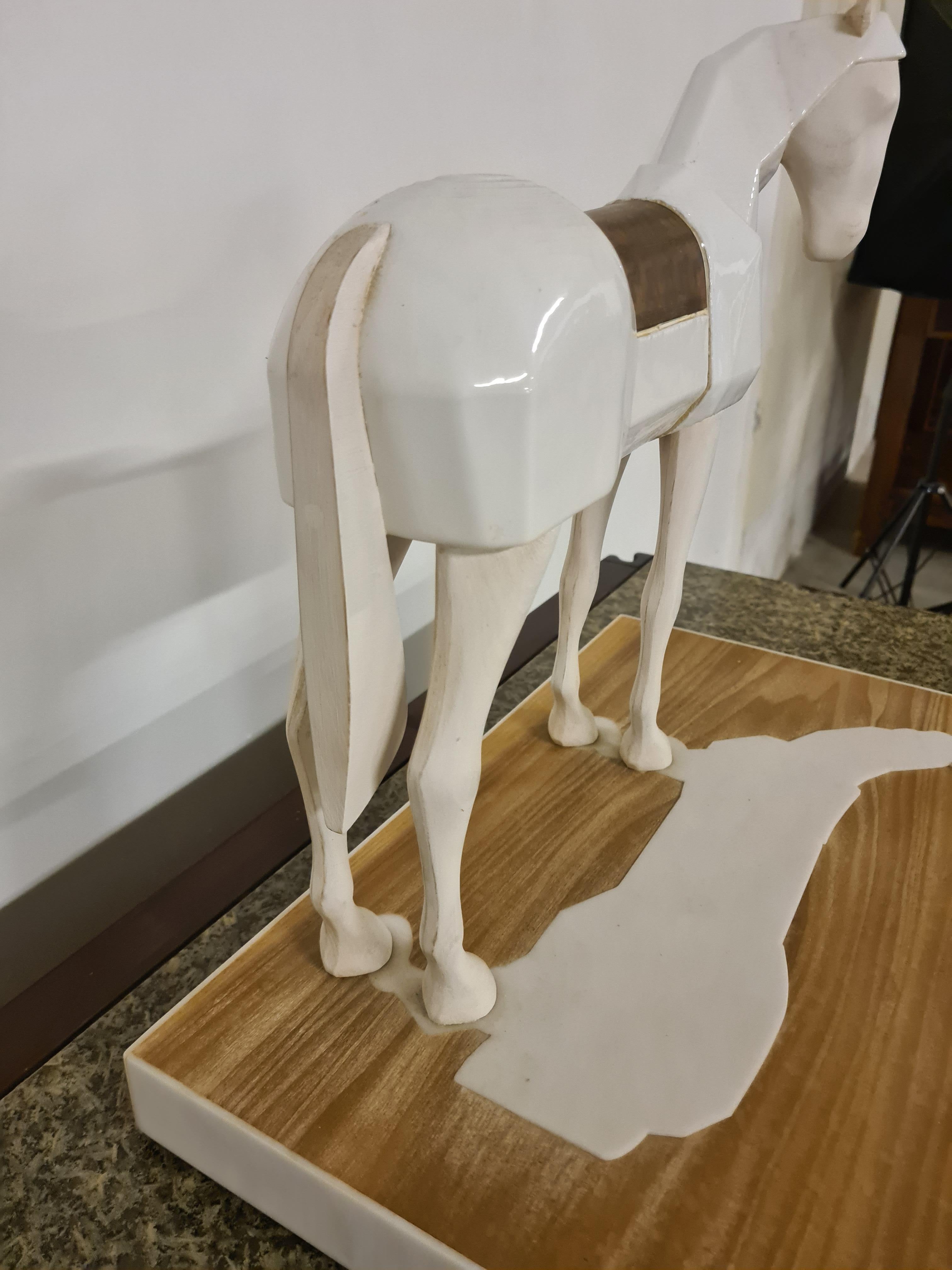 Céramique Sculpture de cheval Danilo Bozzetto en vente